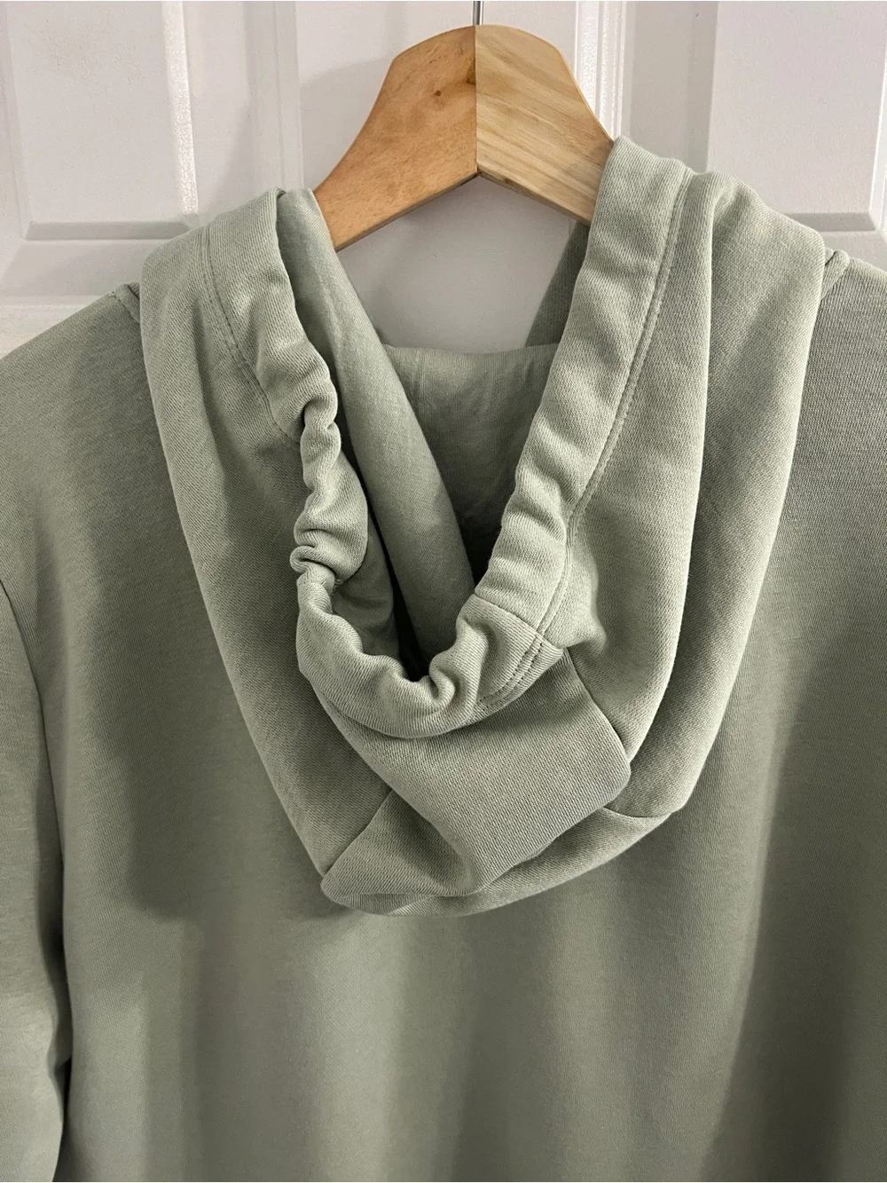 Nike Women's Sage Green Pullover Hoodie- Large